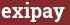 Brick with text exipay