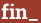 Brick with text fin_