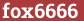 Brick with text fox6666