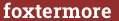 Кирпич с текстом foxtermore