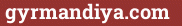 Brick with text gyrmandiya.com