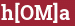 Brick with text h[OM]a