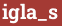 Brick with text igla_s