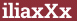 Brick with text iliaxXx