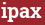 Brick with text ipax