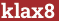 Brick with text klax8