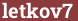 Brick with text letkov7