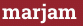 Brick with text marjam