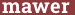 Кирпич с текстом mawer