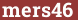 Brick with text mers46