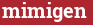 Brick with text mimigen