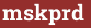 Кирпич с текстом mskprd