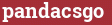 Brick with text pandacsgo