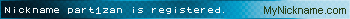 Nickname part1zan is registered
