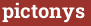 Кирпич с текстом pictonys