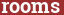 Кирпич с текстом rooms