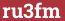 Brick with text ru3fm