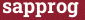 Brick with text sapprog