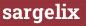 Кирпич с текстом sargelix