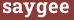 Brick with text saygee