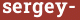 Brick with text sergey-