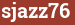Brick with text sjazz76