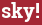 Brick with text sky!