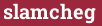 Brick with text slamcheg