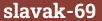 Brick with text slavak-69