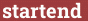 Brick with text startend