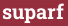 Brick with text suparf