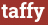 Brick with text taffy