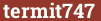Brick with text termit747