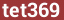 Brick with text tet369