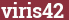 Brick with text viris42