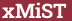 Brick with text xMiST