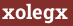 Brick with text xolegx
