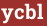 Brick with text ycbl
