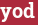 Brick with text yod