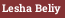Lesha Beliy
