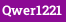Qwer1221