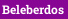 Beleberdos