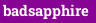 badsapphire
