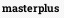 masterplus