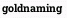 goldnaming
