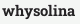 whysolina
