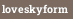 loveskyform