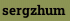sergzhum