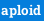 aploid