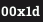 00x1d